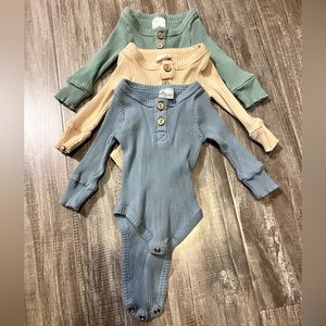 3mo ribbed body suits